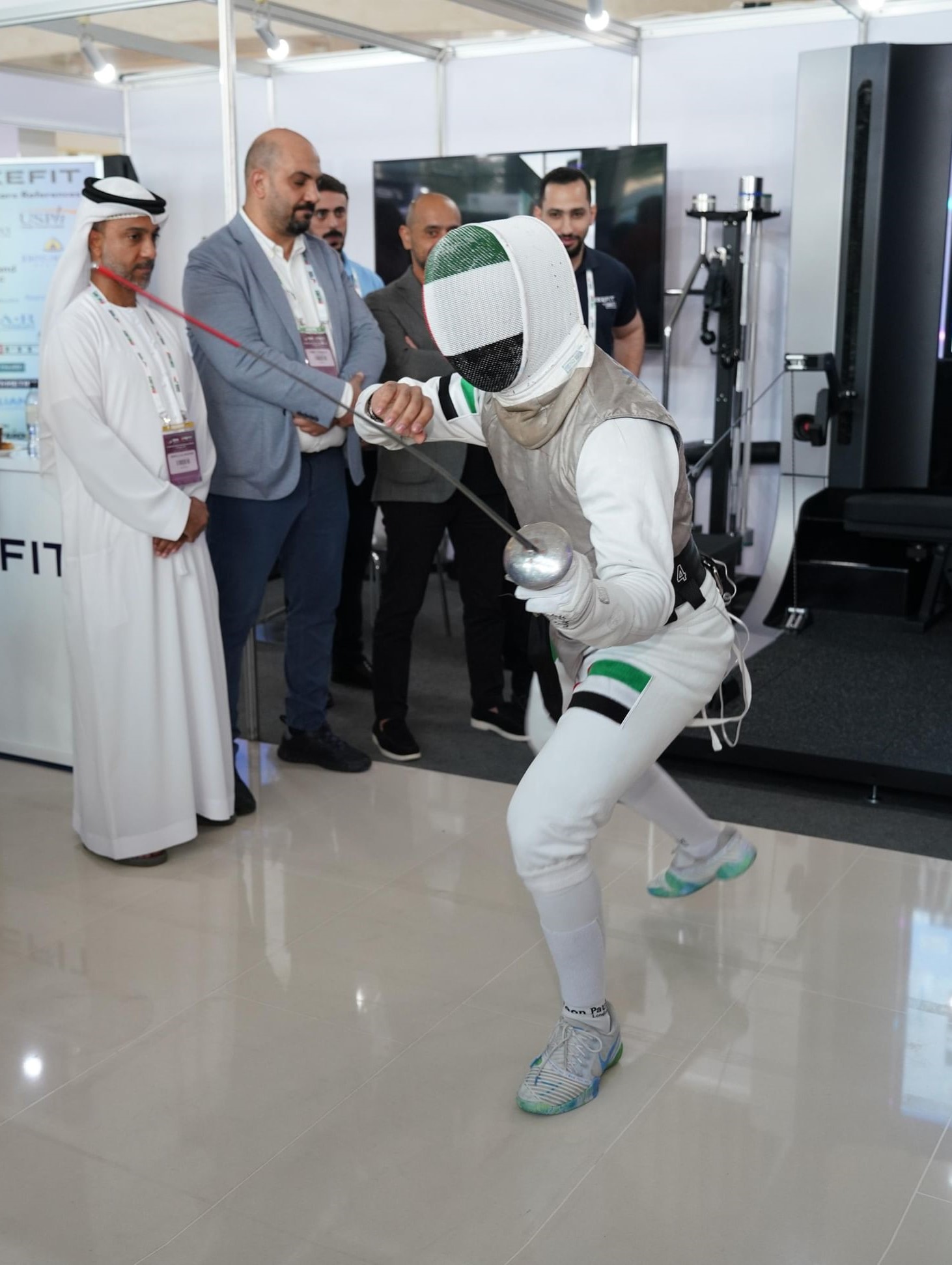 مؤتمر الإمارات للطب الرياضي. (وام)