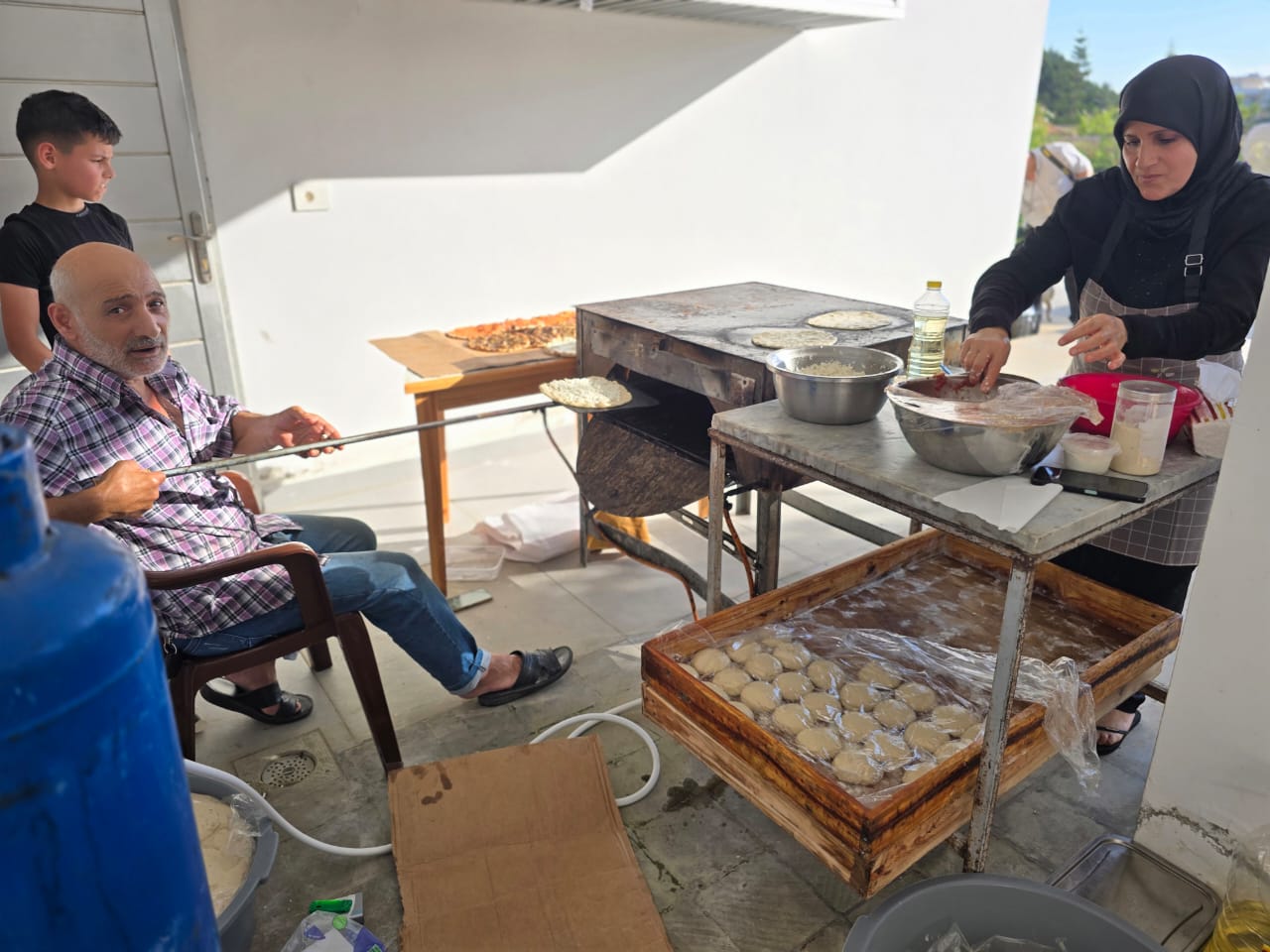 ...وللمناقيش على الصاج حيّزها.