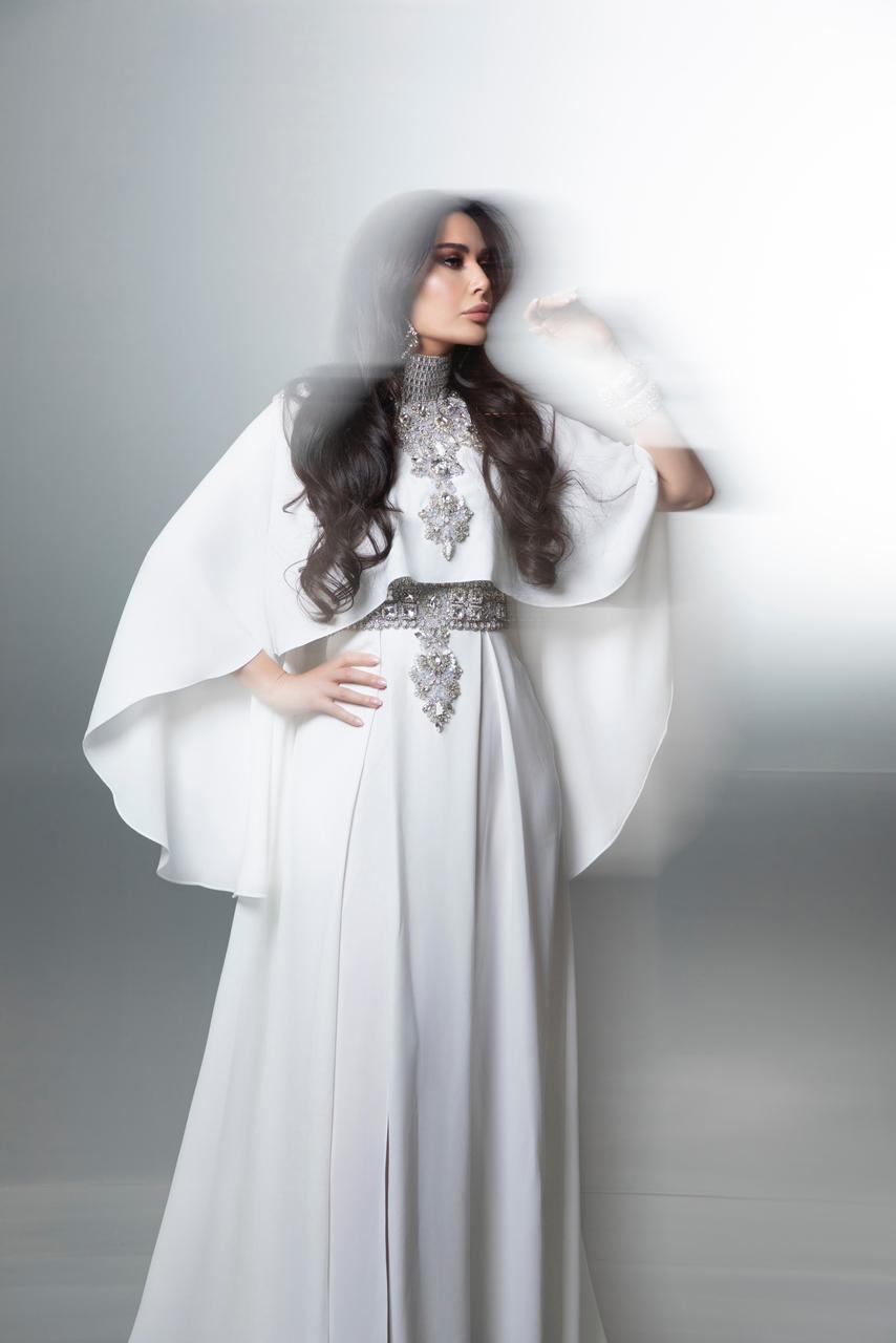 سيرين عبد النور بتصميم خالد ومروان (تصوير كفاح بلّاني)