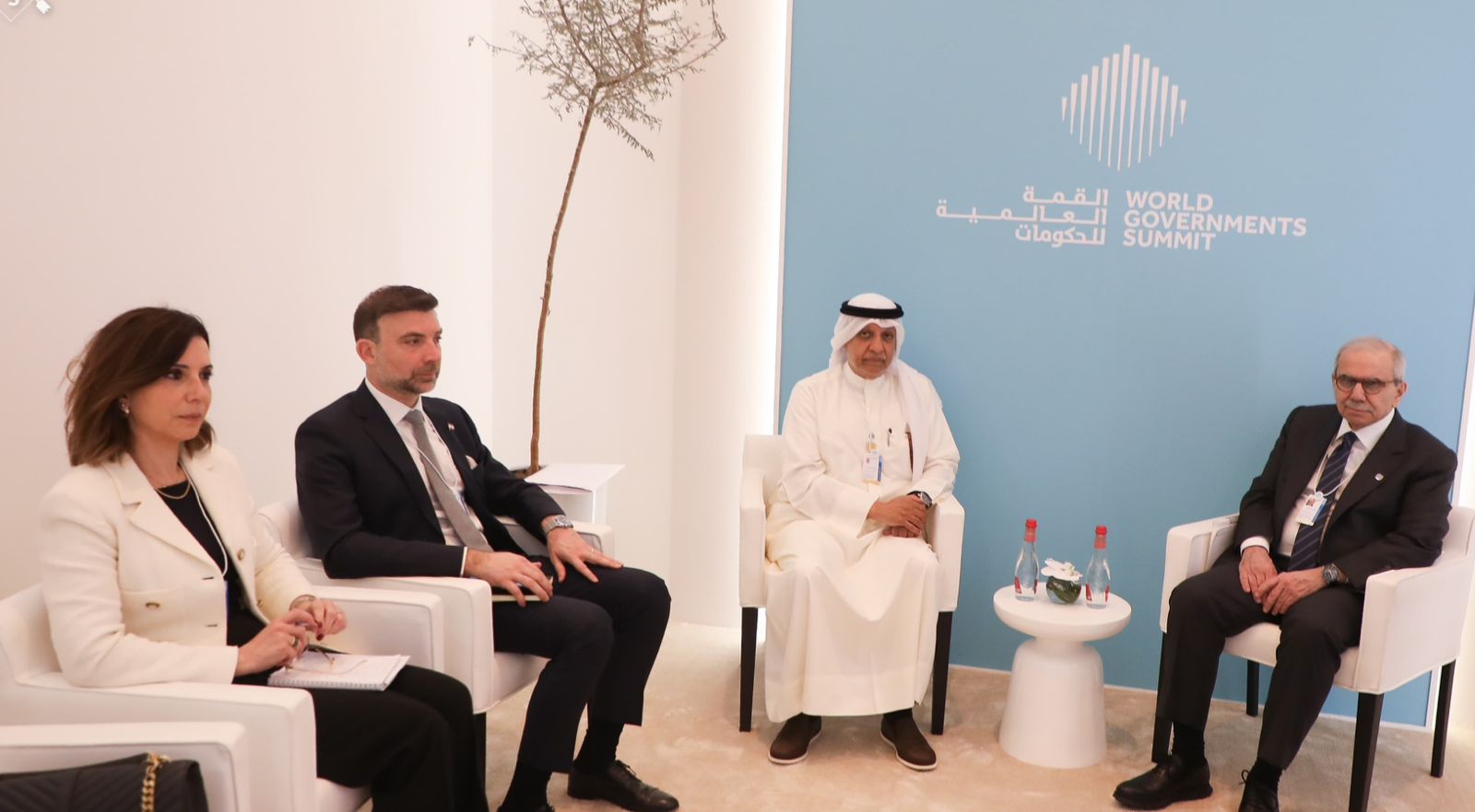 من لقاءات نواف سلام في دبي (رئاسة الحكومة).