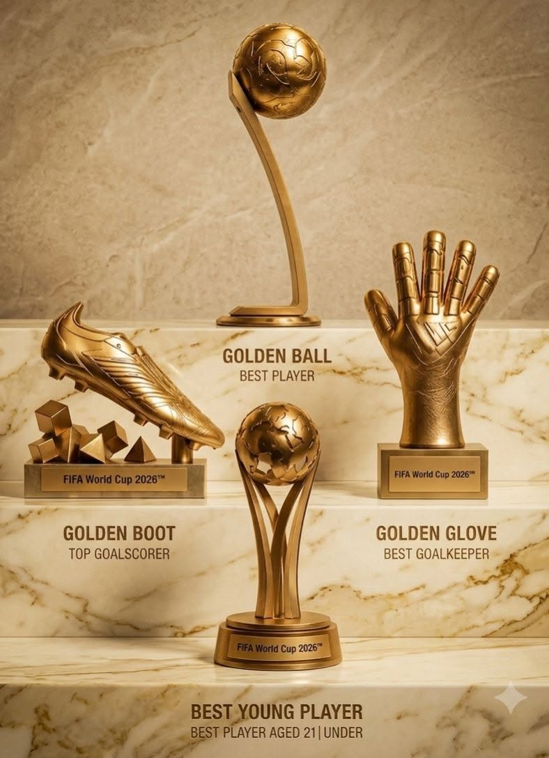 الجوائز الفردية في كأس العالم 2026.