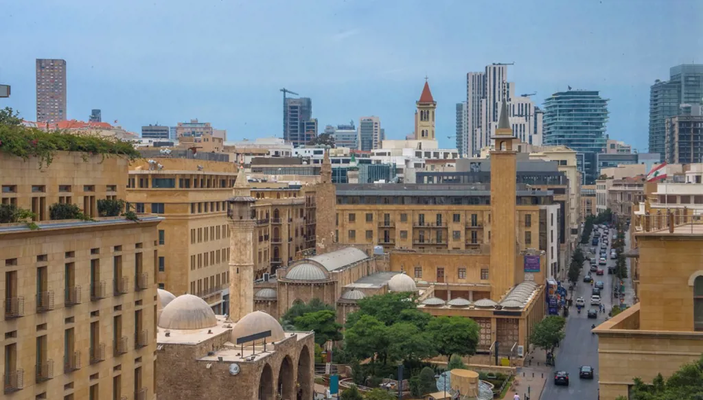 وسط بيروت. 