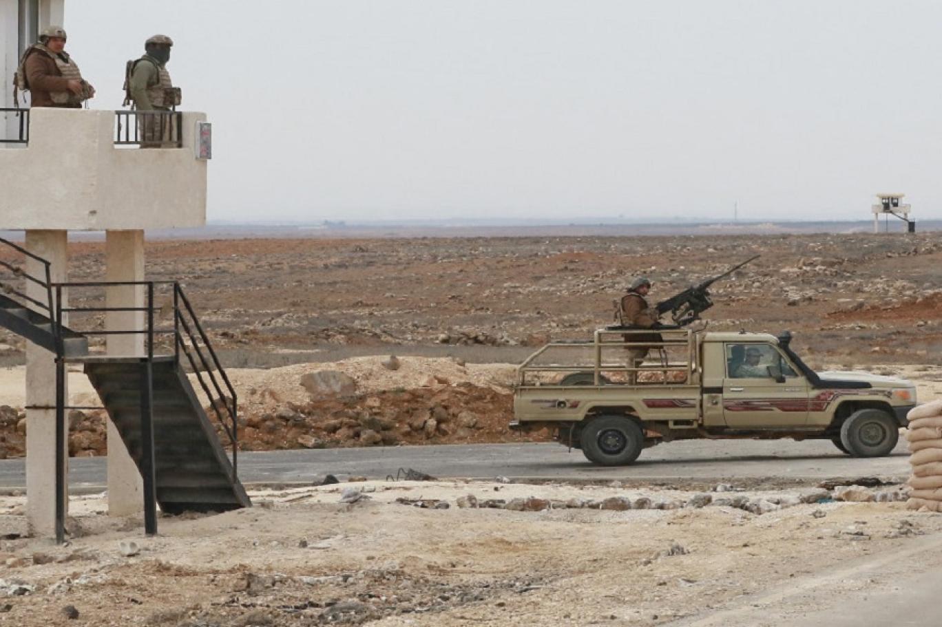 جنود أردنيون على الحدود مع سوريا (أرشيفية)