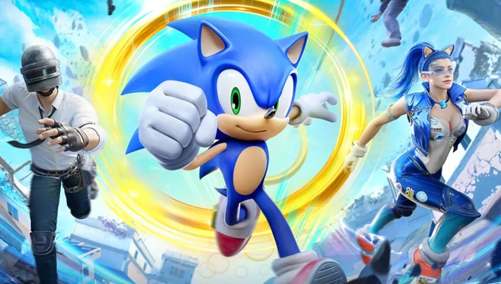 تعاون بين "ببجي موبايل" وSONIC THE HEDGEHOG لتجربة مليئة بالتشويق