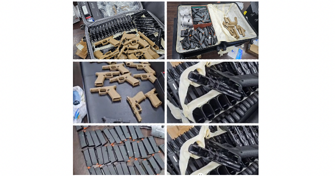 صورة للمضبوطات (وزارة المالية اللبنانية).