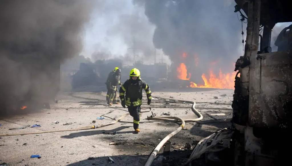 منطقة أوديسا الأوكرانية تحت القصف الروسي مجدداً