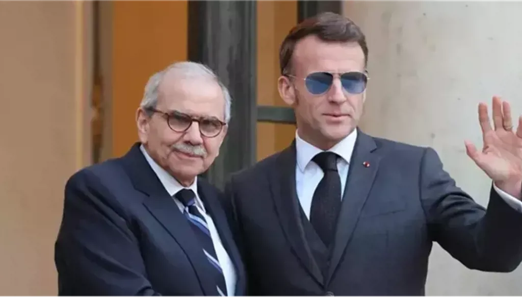 لقاء يجمع نواف سلام وإيمانويل ماكرون