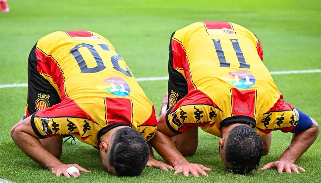 الترجي ضد النجم الساحلي في الدوري التونسي.
