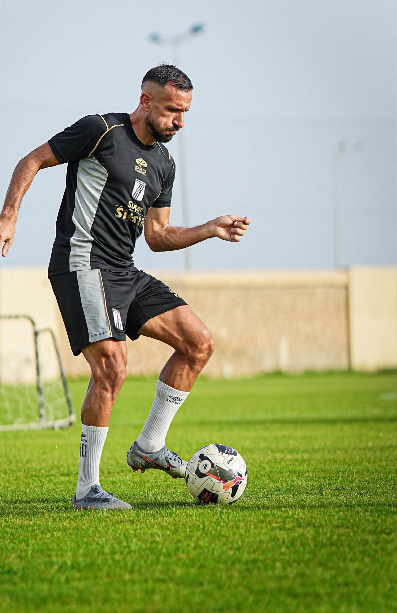 من تدريبات الصفاقسي. (صفحة الصفاقسي على فايسبوك)