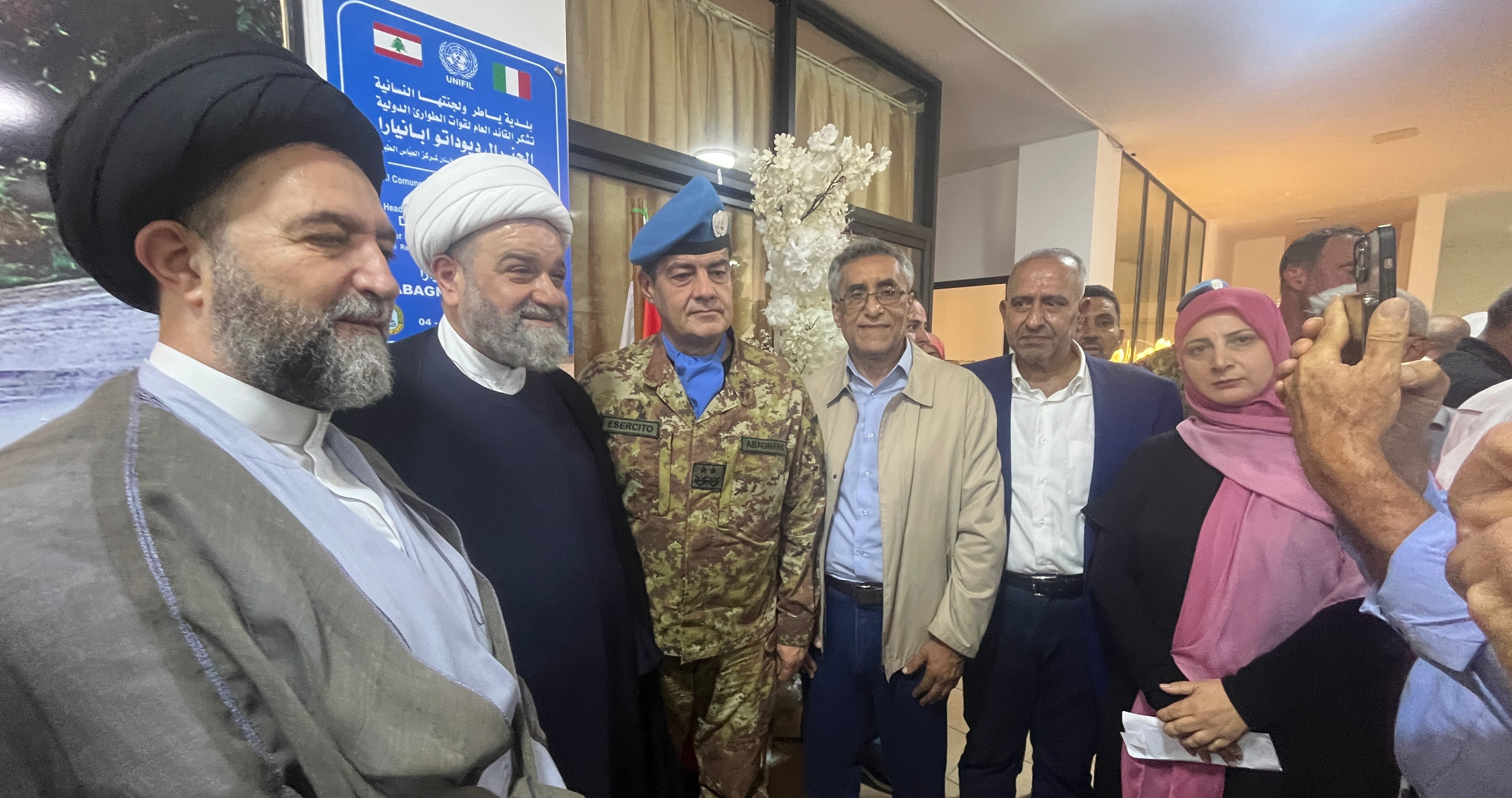 صورة من الزيارة إلى ياطر (وكالات).