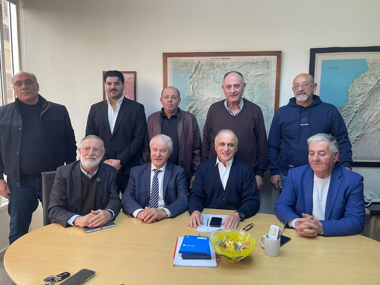 اجتماع للجنة المتابعة الخاصة بالقرى الحدودية الجنوبية