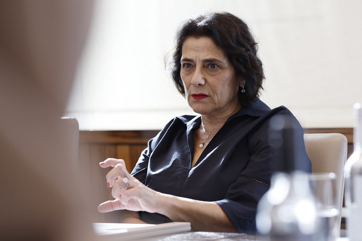 خلال حضورها ”أجيال“ في الدوحة.