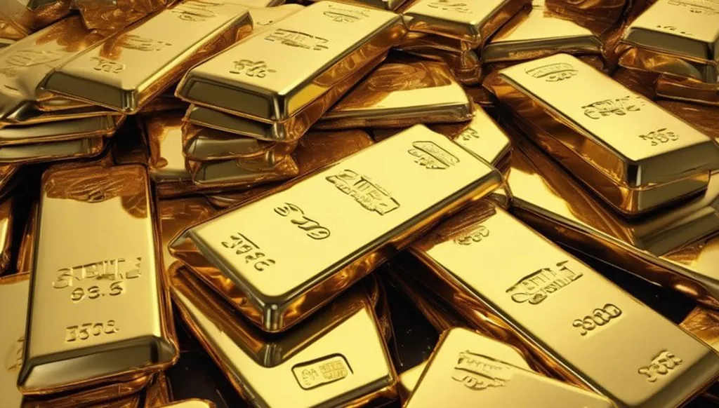 الذهب يواصل صعوده القياسي ويلامس 3500 دولار