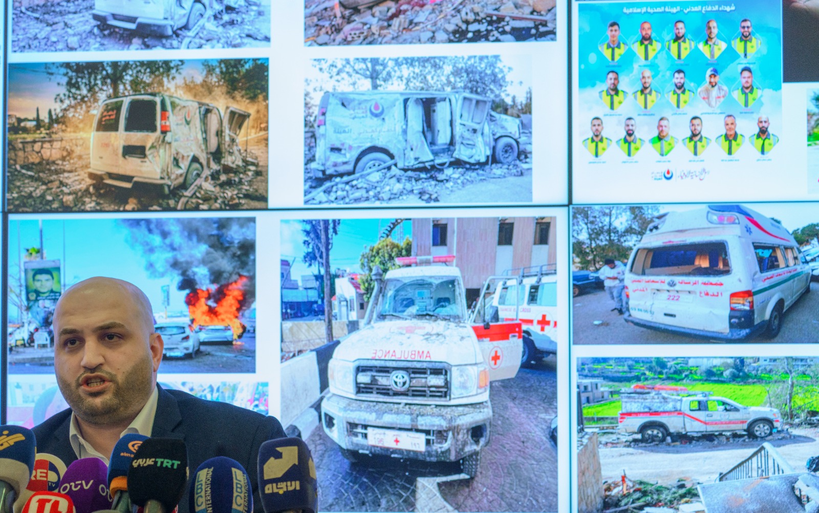  وزير الصحة اللبناني ركان ناصر الدين (تصوير: نبيل اسماعيل).