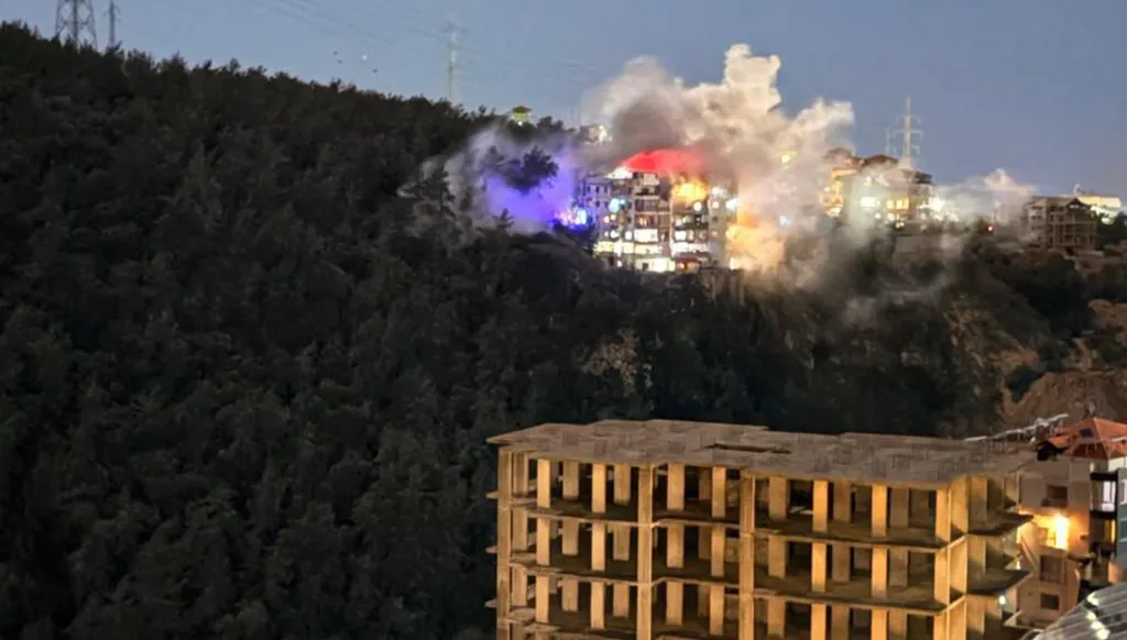 غارة إسرائيلية تستهدف بشامون