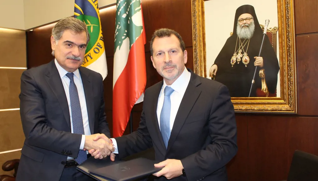 مذكرة تعاون بين البلمند ووزارة الدولة لشؤون تكنولوجيا المعلومات والذكاء الاصطناعي