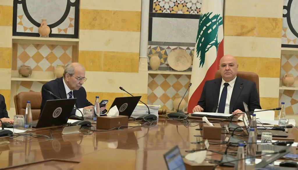 جوزف عون ونواف سلام (نبيل اسماعيل).