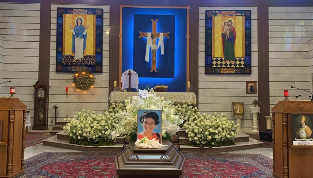 بالصور- زغرتا تودّع حفيدة الرئيس الراحل سليمان فرنجية