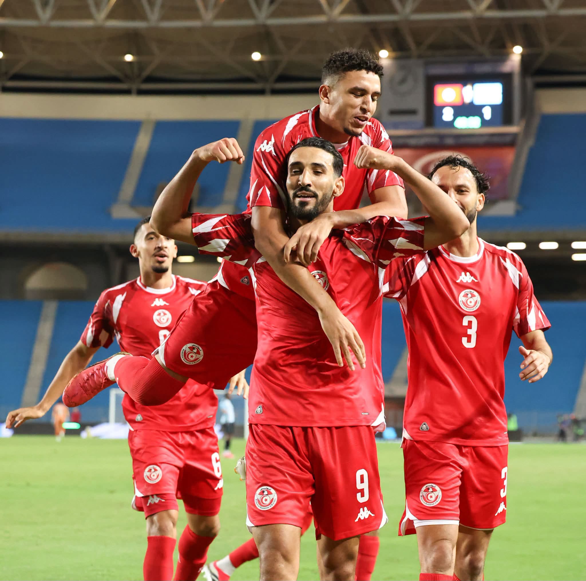لاعبو منتخب تونس. (فيسبوك)