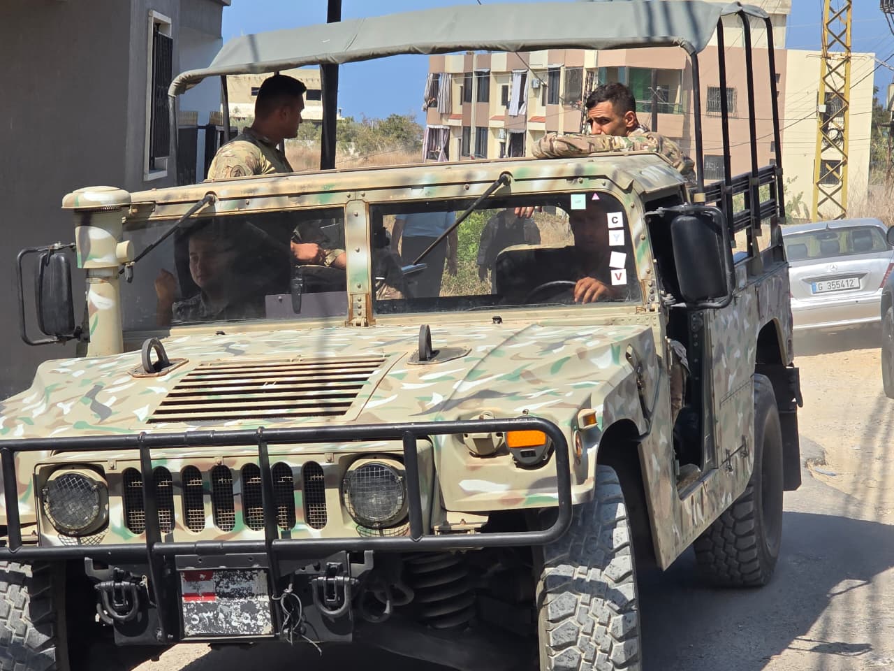 عناصر من الجيش اللبناني. (حسام شبارو)