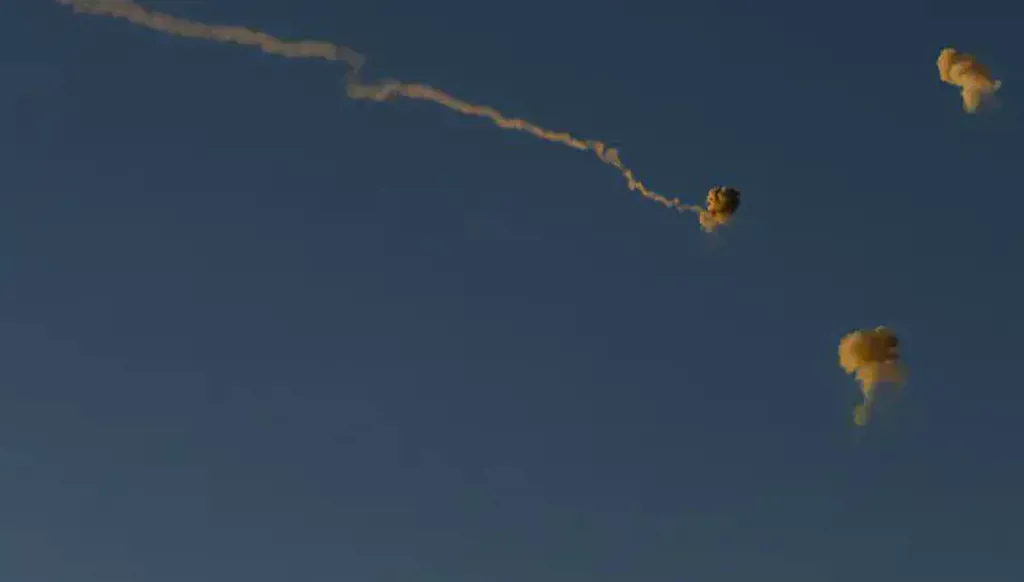 Hezbollah fires over 70 rockets from Lebanon toward northern Israel (images and videos)