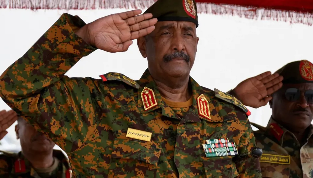 البرهان يناشد ترامب التدخل لإنهاء الحرب في السودان