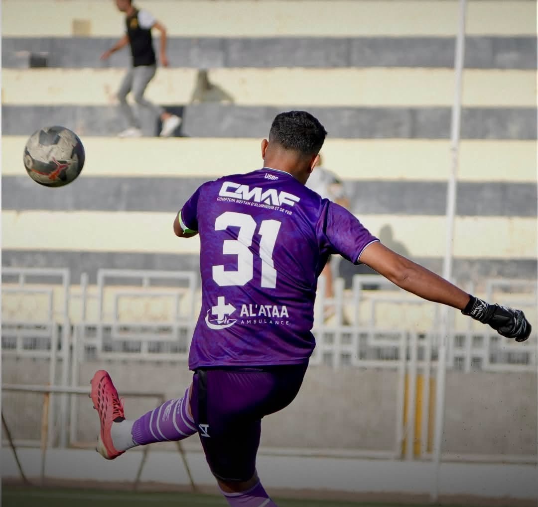 من مباراة النادي الأفريقي واتحاد بن قردان.
