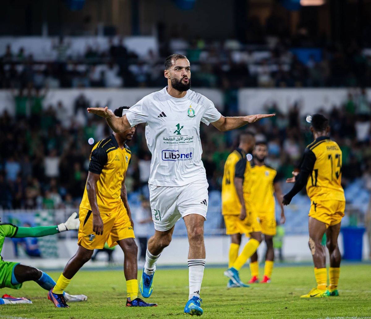 من مباراة الذهاب بين الفريقين.
