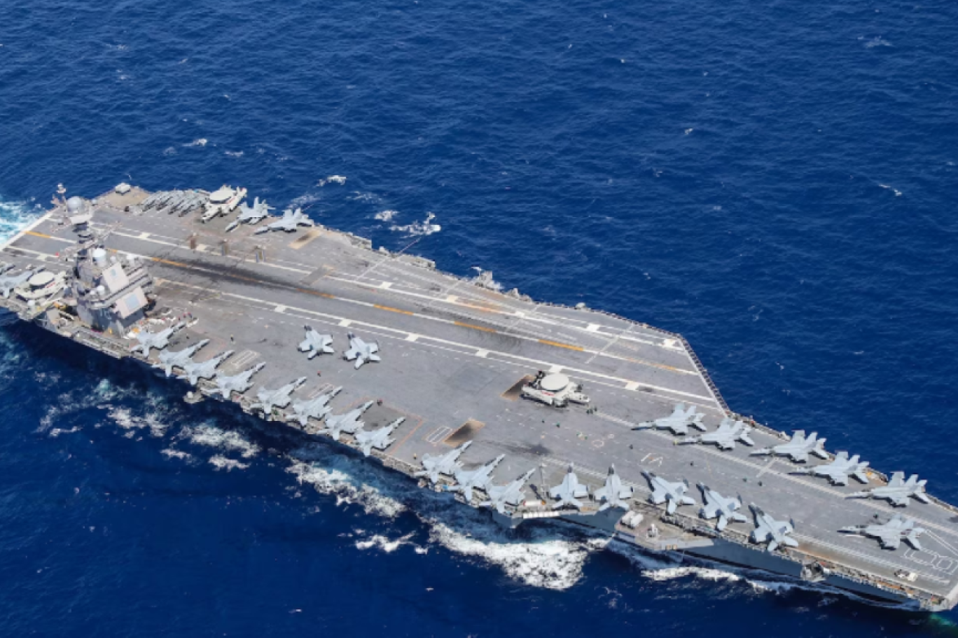 حاملة الطائرات الأميركية 