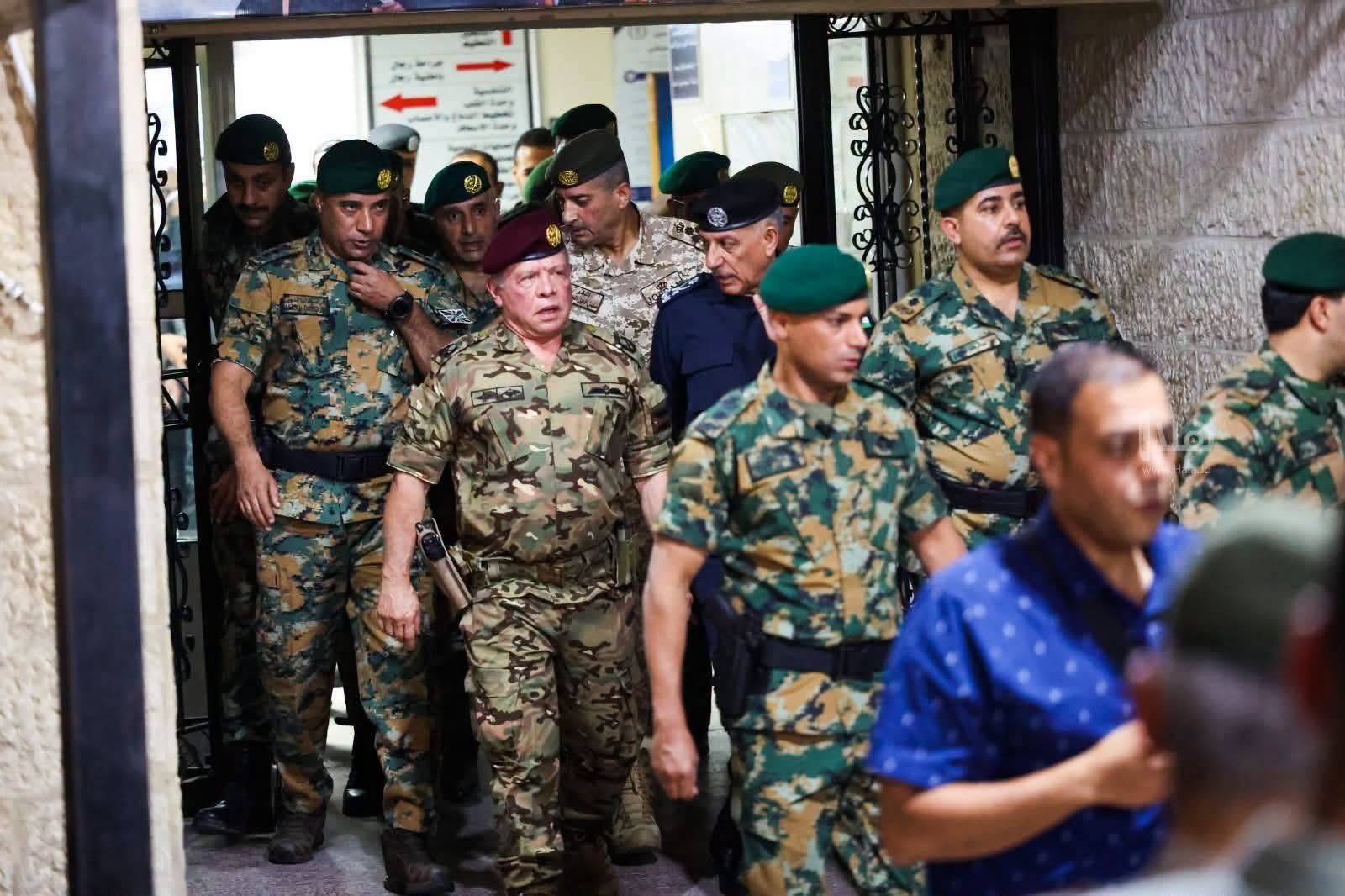 العاهل الاردني في الكرك
