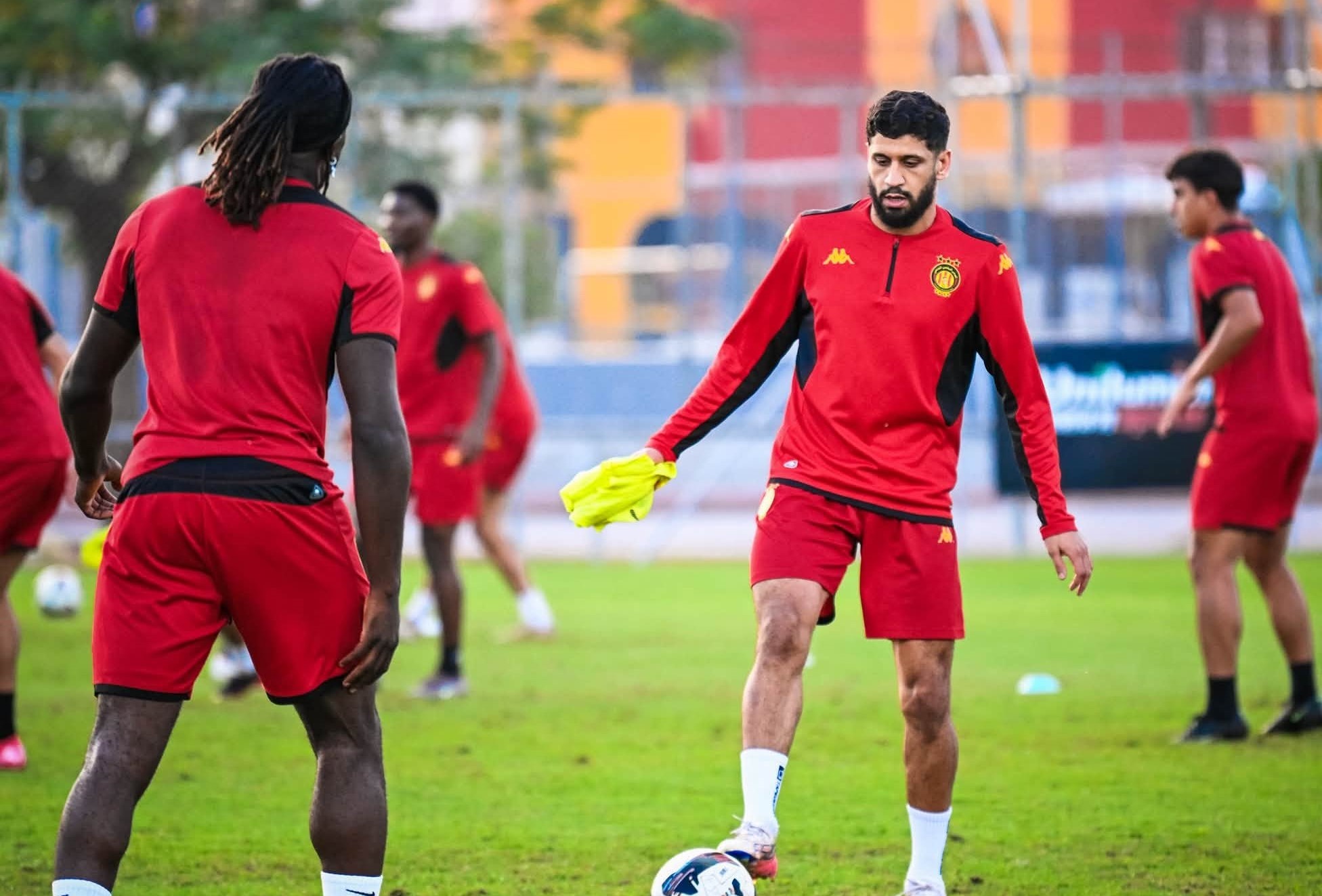 من تدريبات الترجي.