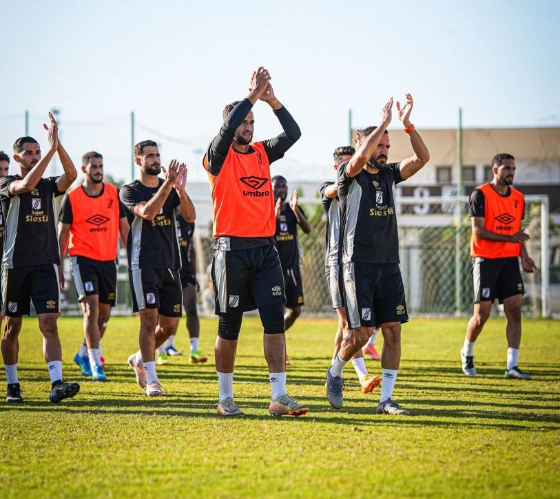من تدريبات الصفاقسي. (صفحة الصفاقسي على فايسبوك)