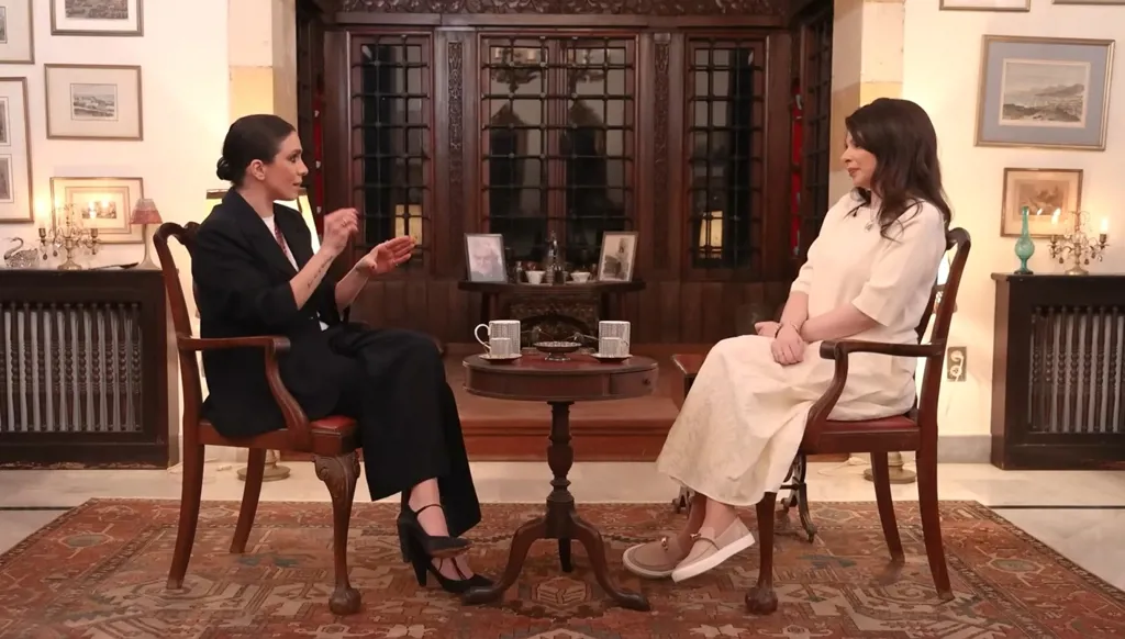 سينتيا كرم ضيفة ميشيل تويني في "بيت الشاعر"