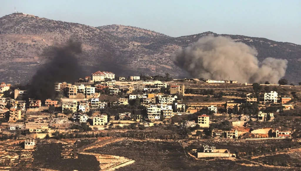 غارات إسرائيلية على جنوب لبنان.