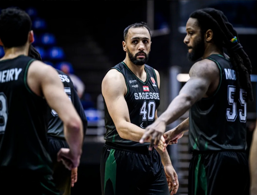 من مباراة الحكمة والوحدة. (فيبا)