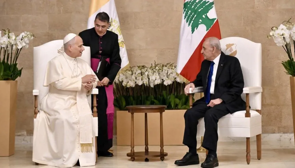البابا لاوون في رسالة شكر لبرّي: لبنان نموذج حيّ للشجاعة والصمود