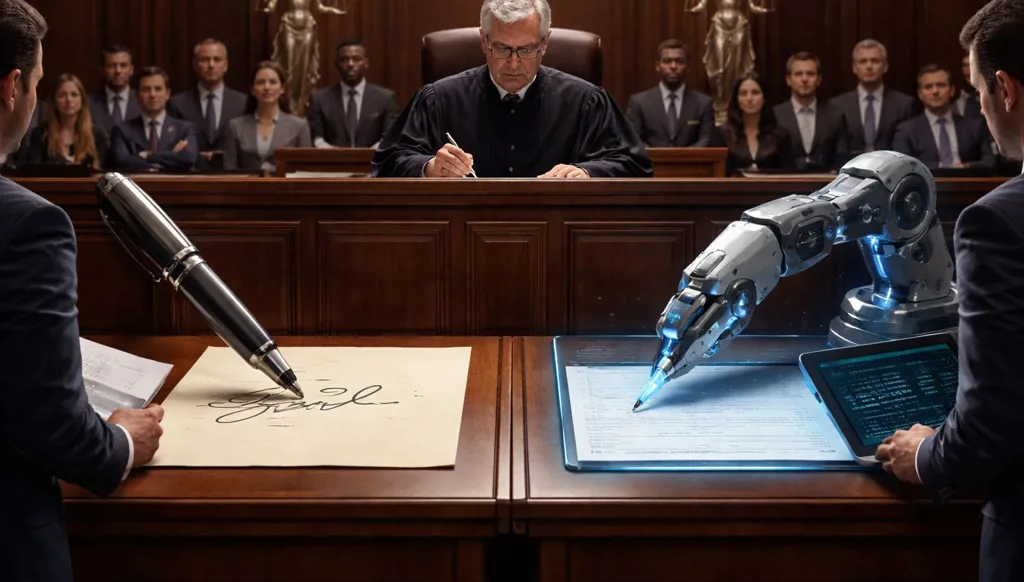 المحكمة تحاكم التوقيع… لا الخوارزمية