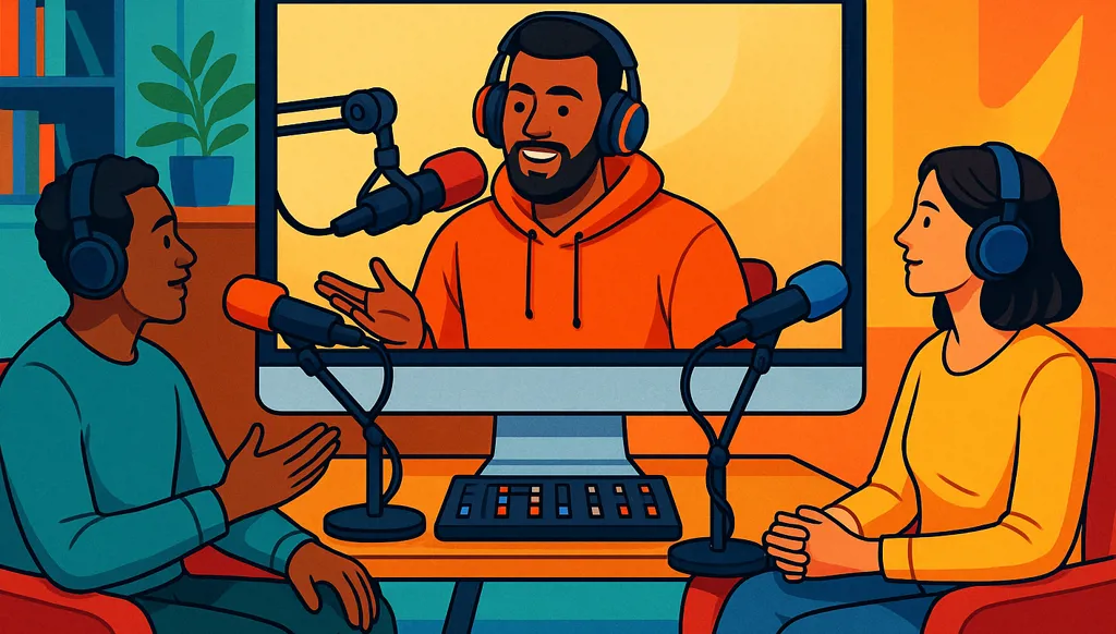 البودكاست المصوّر ساحة التنافس المستقبلية بين منصّات الفيديو