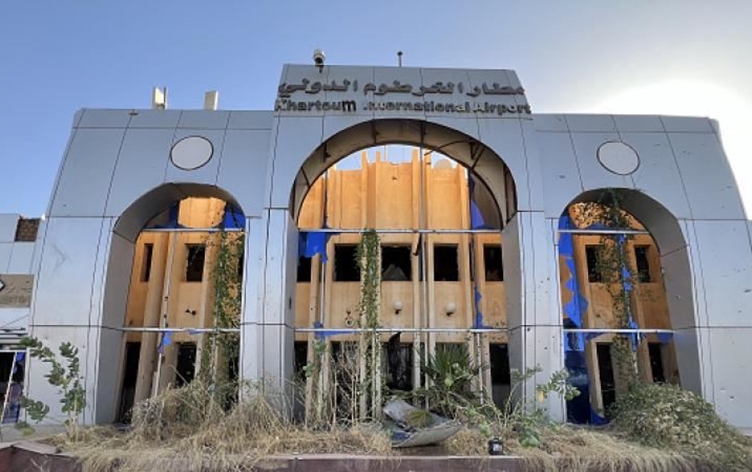مطار الخرطوم. (وكالات)