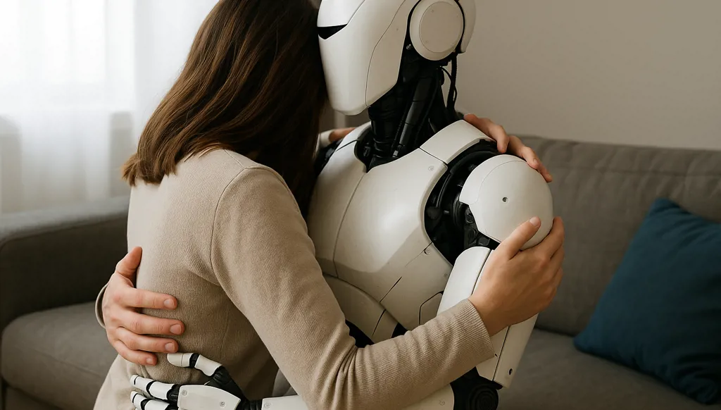 قلوب تبحث عن الأمان… في حضن الذكاء الاصطناعي