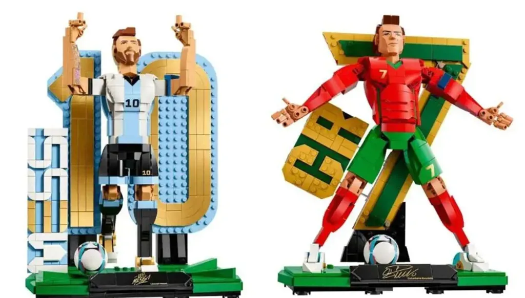 Football legends featured in Lego’s latest collections