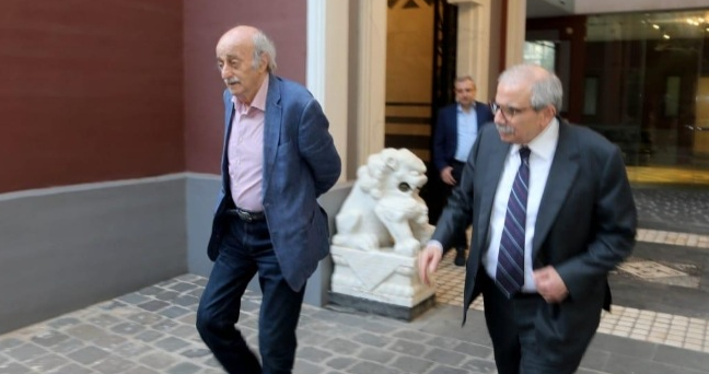 سلام وجنبلاط (وكالات).