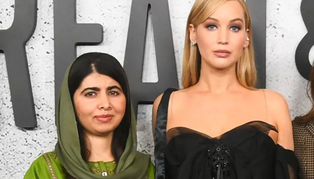 جينيفر لورانس وملالا يوسفزي تنتجان فيلماً وثائقيّاً عن المرأة في أفغانستان