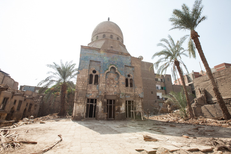 تكية إبراهيم الجلشاني في القاهرة. (وكالات)