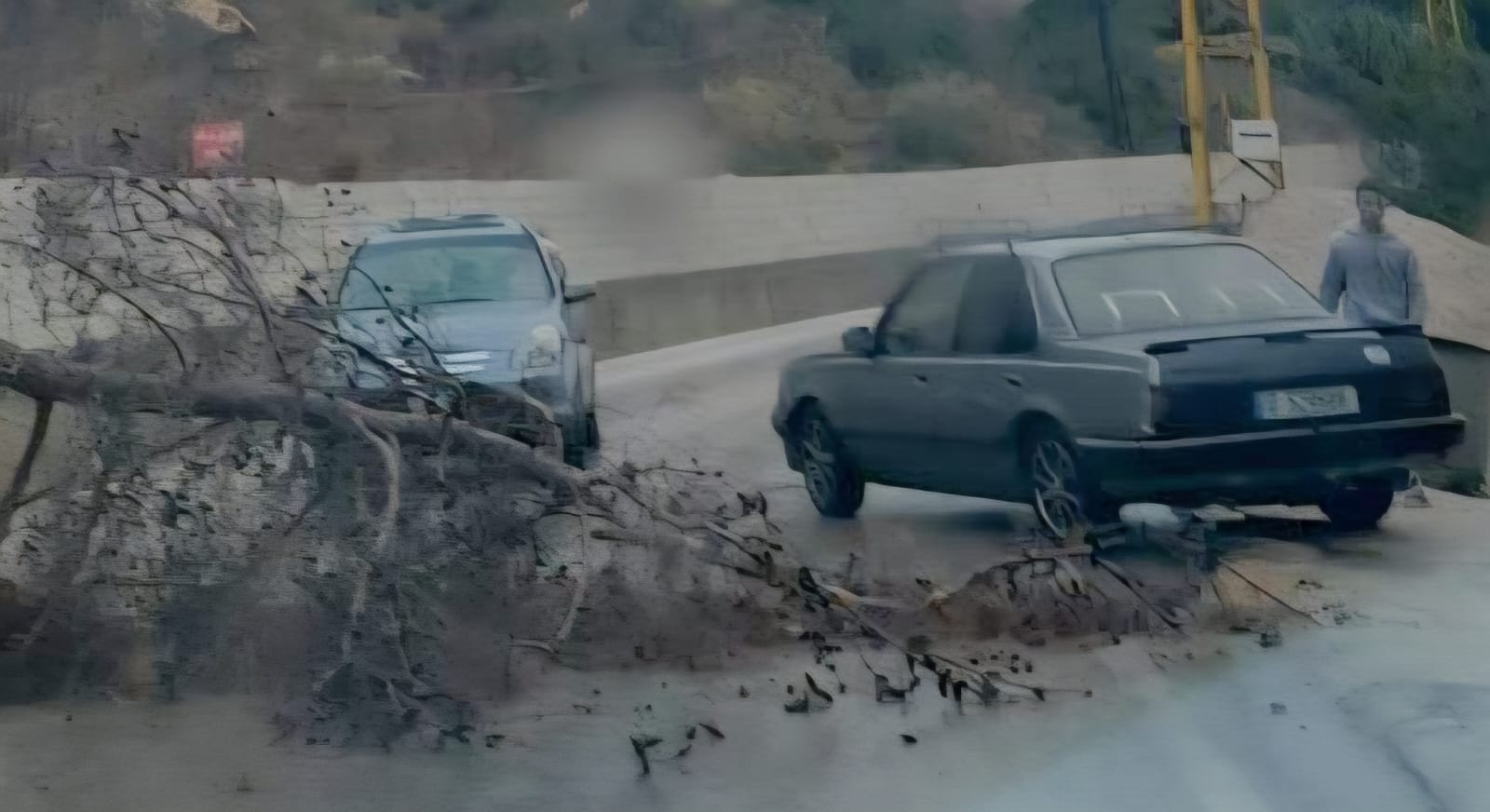 عواصف قوية في شمال لبنان (ميشال حلاق)