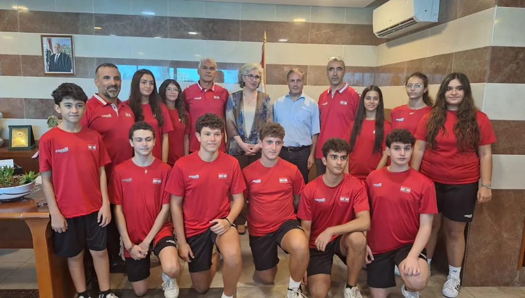 كرامي تستقبل منتخب لبنان قبل مشاركته في البطولة العربيّة