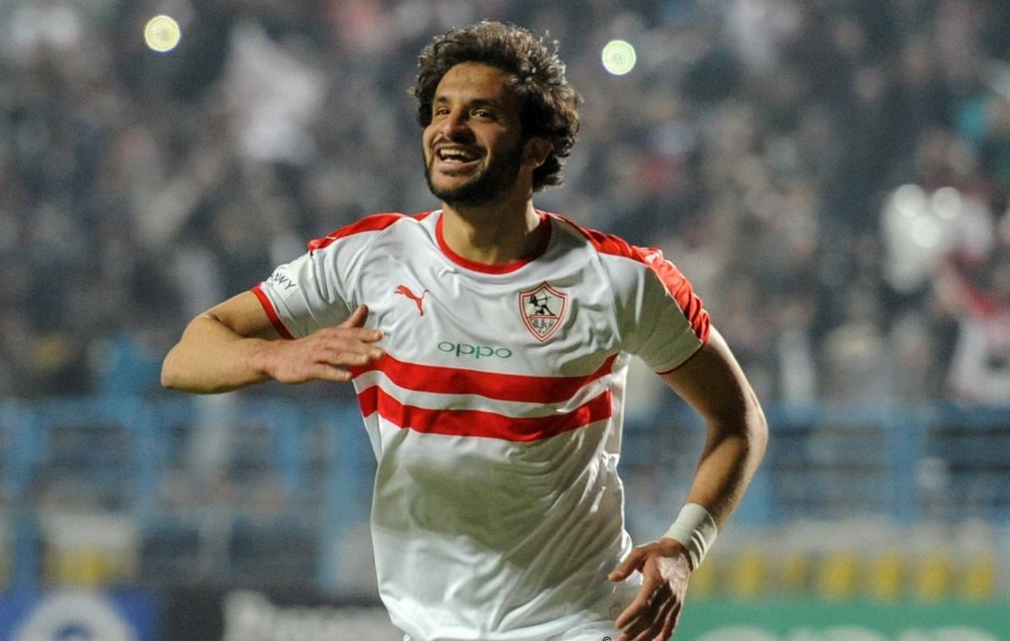 محمود علاء مع الزمالك. (وكالات)