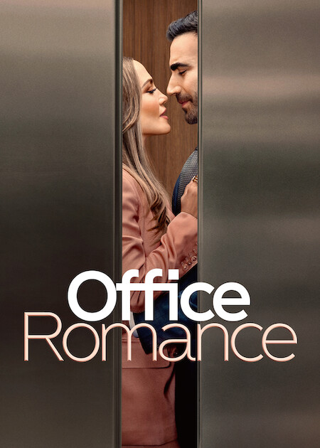 بوستر فيلم Office Romance لجينيفر لوبيز وبريت غولدستين. (نتفليكس)