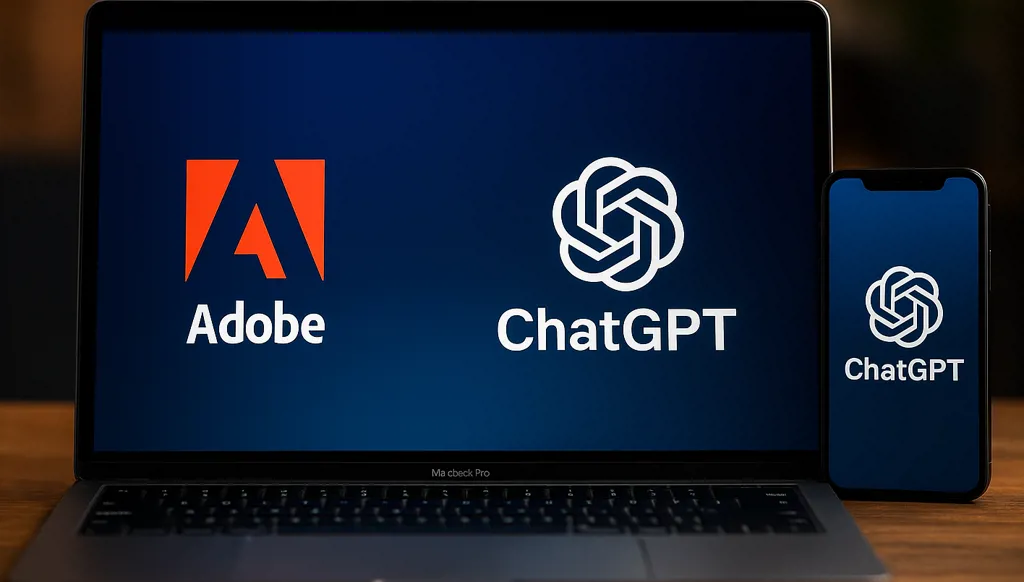 أدوبي تعلن إتاحة أدواتها داخل منصة "شات جي بي تي" في أول تكامل رسمي بين الطّرفين