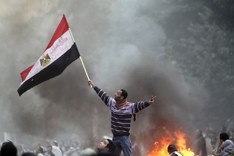 A December 2011 protest in Tahrir Square. (AFP)